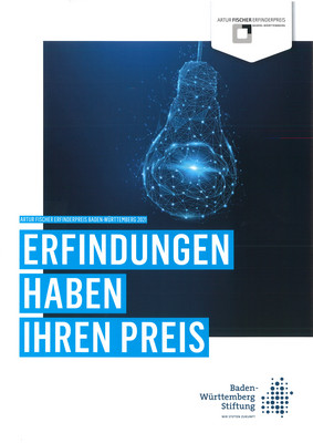 Artur Fischer Erfinderpreis Baden-Württemberg 2021